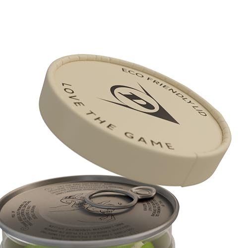 DUNLOP Tennis Ball Fort Tournament - for clay, hard court, and grass (pack of 3)