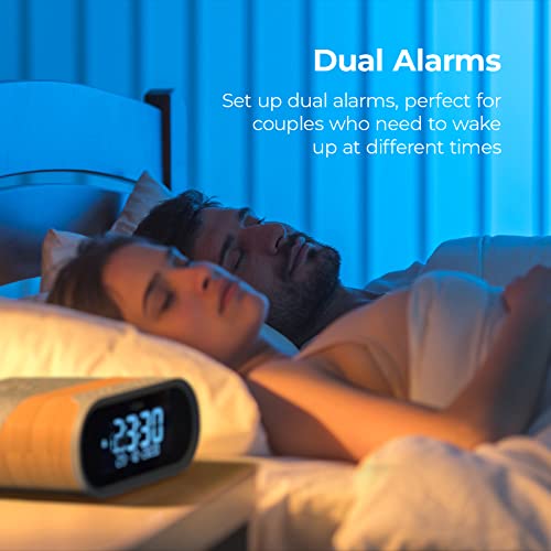 i-box DAB/DAB+ & FM Radio Alarm Clock, wireless fast 10W Qi charging Large digit display Dual alarm with Bluetooth 5.0, 2x5W stereo speakers, DAB Radio, 2X USB charging ports
