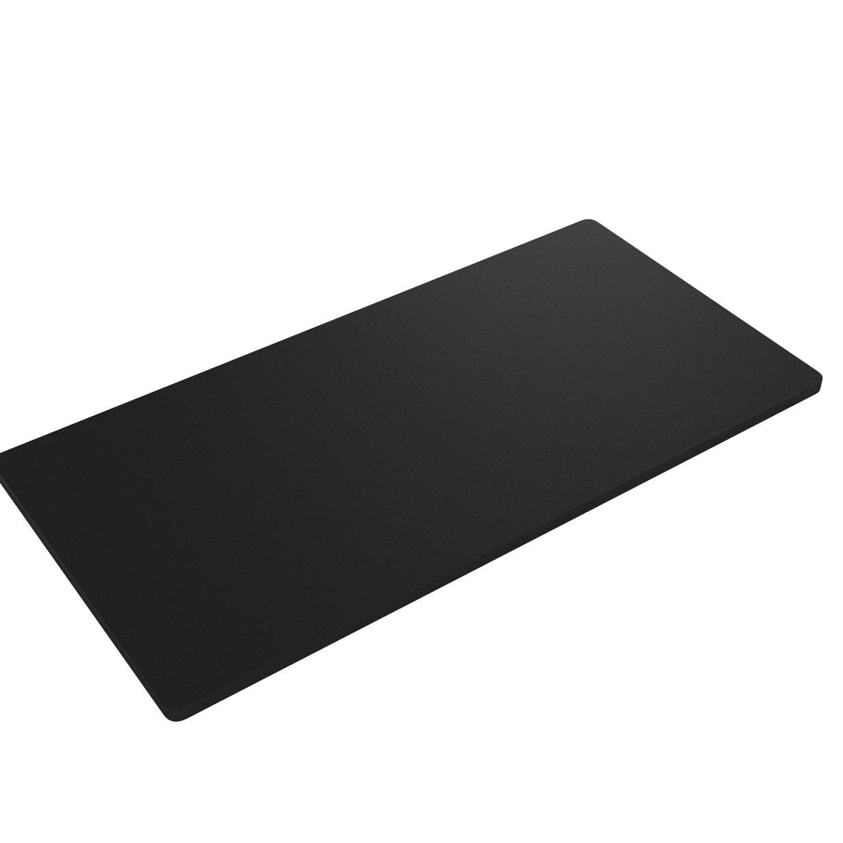 FLEXISPOT Tabletop 120x60 cm, 25 mm thick – Single-piece desktop, DIY office desk surface – Ideal for height-adjustable desks (Black)