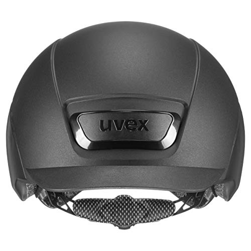uvex elexxion - durable riding helmet for women and men - custom sizing - optimal ventilation - Black matt - 57-59 cm