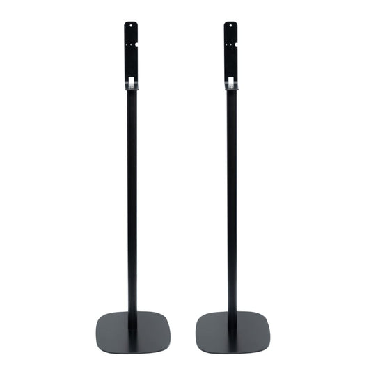 Vebos speaker stands for Samsung HW-Q995C/HW-Q990C - Pair of elegant speaker stands, mounts for wireless speakers for a stunning sound experience, black speaker stands.