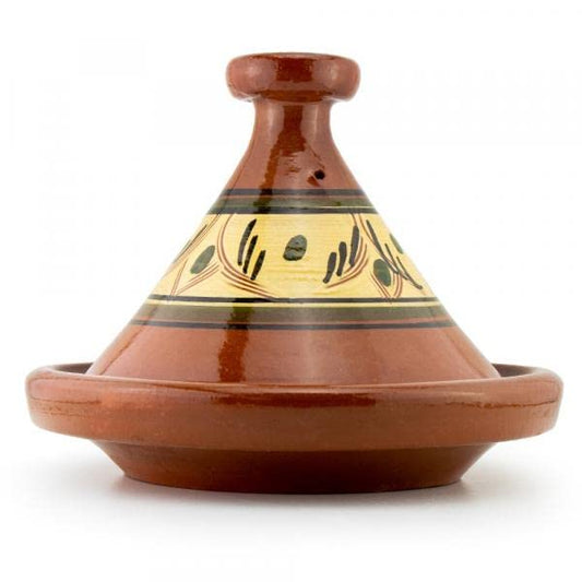 Moroccan glazed Tangier tagine for 4-5 people Ø 34 cm, tagine, cooking pot, Moroccan pot available in three sizes, braising pot, premium quality, suitable for all stove types and oven.