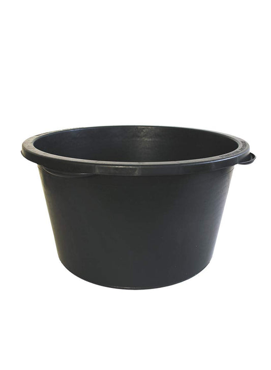 5x Trade King Mortar Tub 65 liters round construction bucket mixing bucket plastering bucket masonry bucket mortar box cement bucket