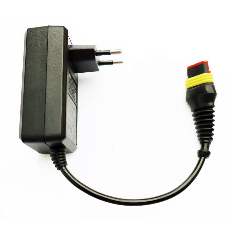 ENJOY-UNIQUE 28V 1.3A power supply adapter charger cable for robotic lawnmower compatible with Gardena R38Li R40Li R45Li R50Li R70Li R75Li R80Li 2016+, Sileno City/Life/Minimo 2018+, McCulloch Rob R600 R800 R1000