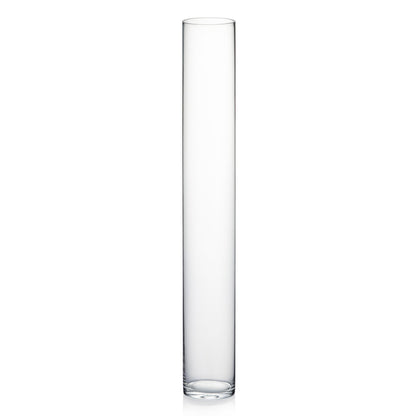 WGV Vase, cylindrical, 71 cm, transparent