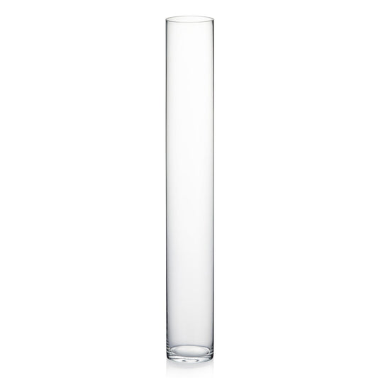 WGV Vase, cylindrical, 71 cm, transparent