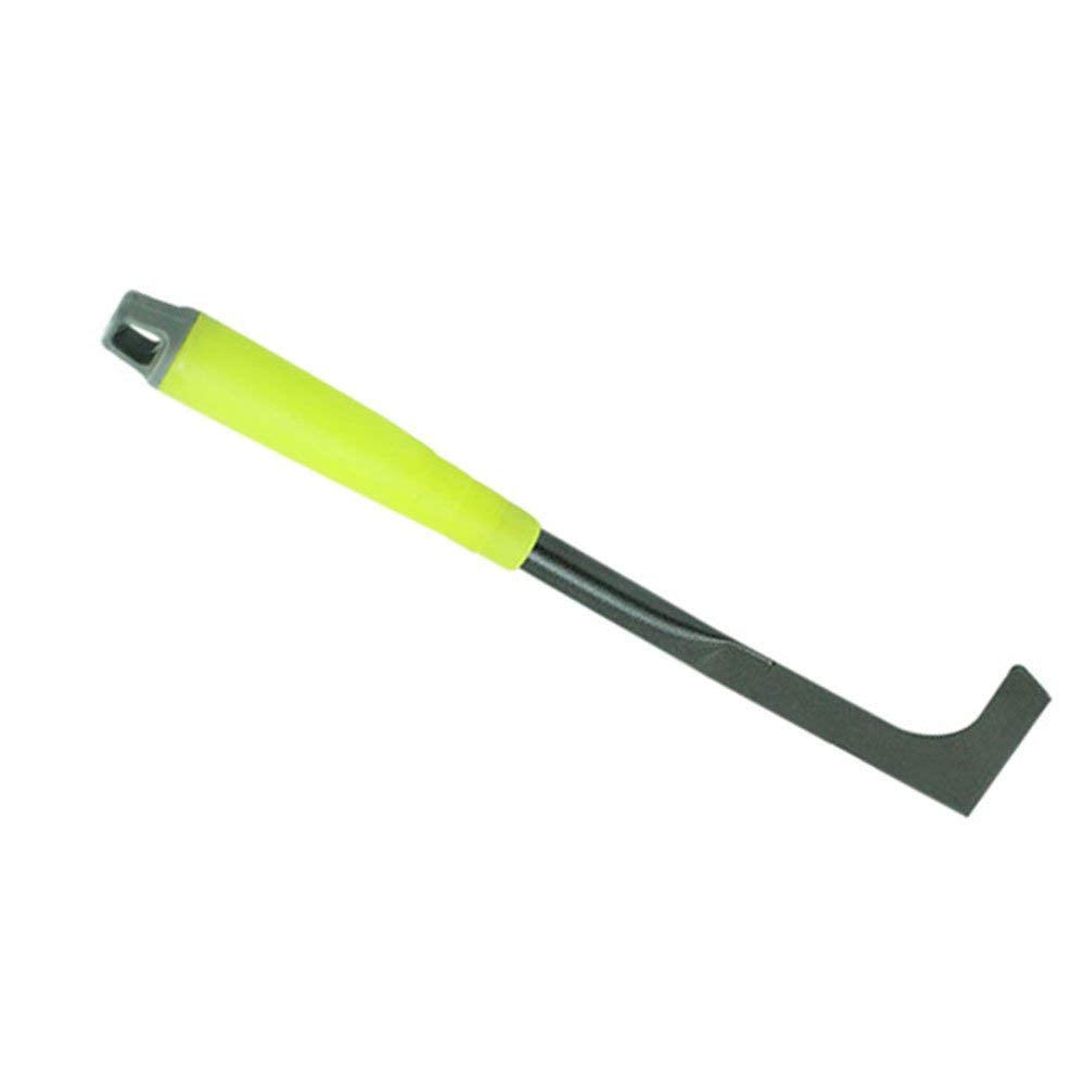 com-four® 5-piece garden tool set - garden set with double hoe, hand fork, joint scraper, hand rake, flower trowel - gardening tools for planting and gardening (5-piece garden set)