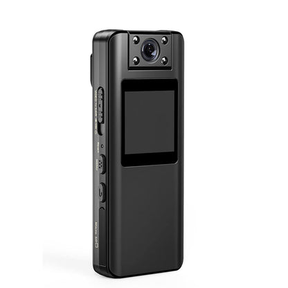 BOBLOV A22 64GB Mini Body Camera, 1080P HD BodyCam with OLED screen for playback, 180° rotatable lens, pocket body camera with audio, supports 4 hours of recording.