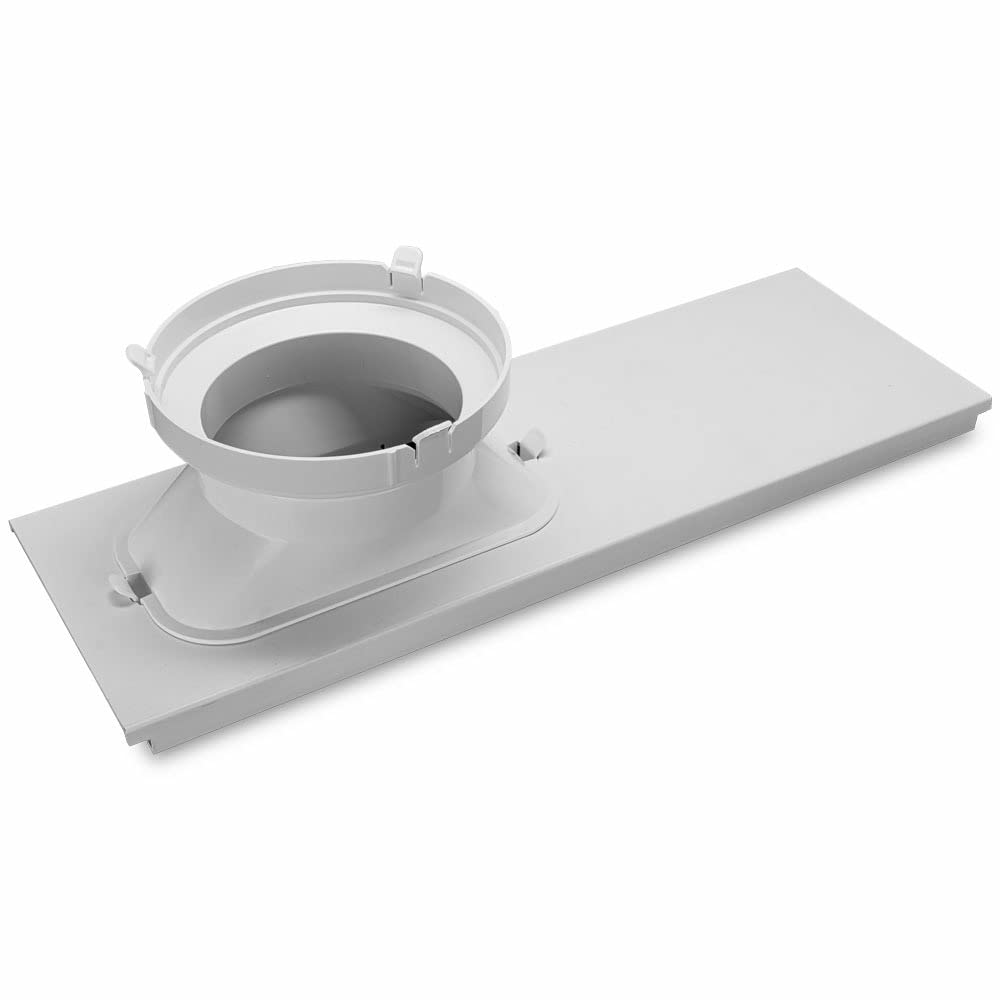 TROTEC PAC Roller Shutter Window Cover - Perfect window seal for portable air conditioners, ideal accessory for outdoor air outlet, prevents heat loss - for hoses ⌀ 15 cm