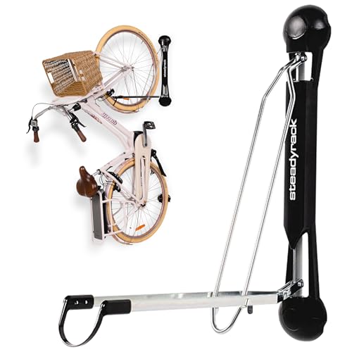 Steadyrack bike wall mount - E-bike - bicycle wall mount - storage solution for your home, garage, or bike park.