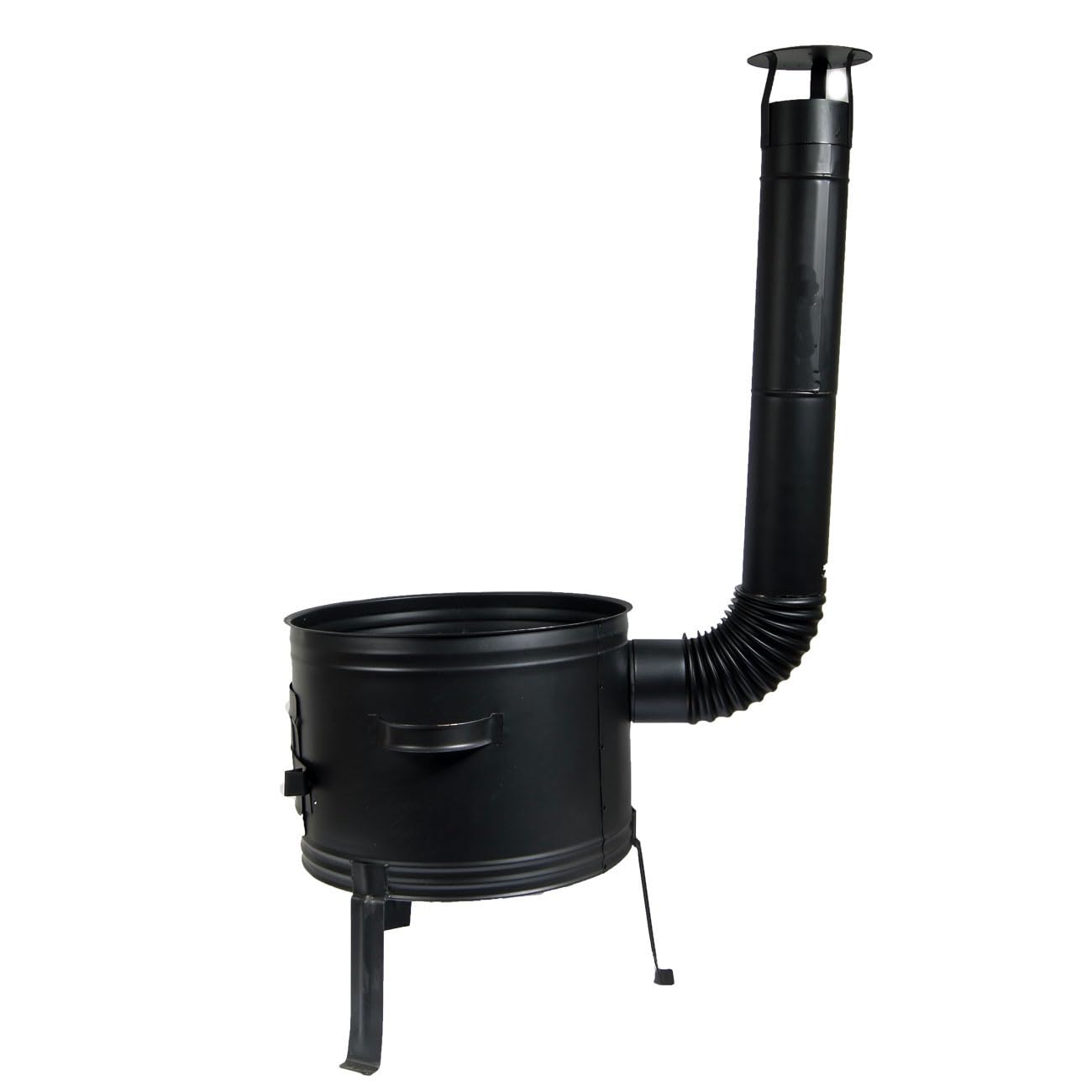 trophy-e-shop Stove 42 for goulash cauldron wood stove goulash cannon patio stove for pot up to 35 liters