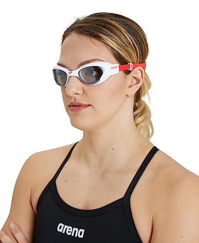 ARENA The One unisex adult swim goggles with large lenses, anti-fog and UV protection, self-adjusting nose bridge, orbit-proof seals.