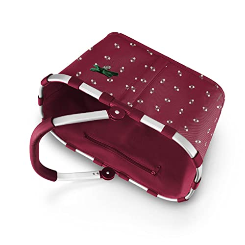 reisenthel carrybag Bavaria Ruby. Sturdy shopping basket with ample storage and convenient interior pocket. Elegant and water-repellent design.