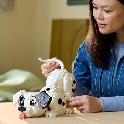 LEGO | Disney 101 Dalmatians Puppy - Adult Building Set - Transforms into 6 cute puppies with rotating head and tail - DIY Home Decor - Gift idea for fans - 43269