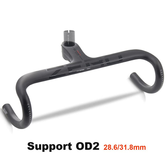 RXL SL carbon handlebar road bike with stem 1-1/4" integrated carbon handlebar 1-1/8" internal routing UD matte finish 400 * 120mm