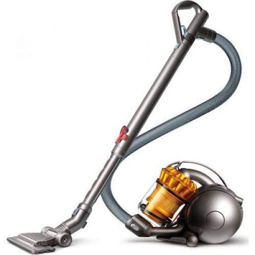 Dyson Big Ball Multifloor 2 bagless vacuum cleaner (for all floor types, incl. pneumatic floor nozzle, combination stair tool, Constant suction power thanks to extra strong cyclone technology), Yellow, 965x738x306 mm.