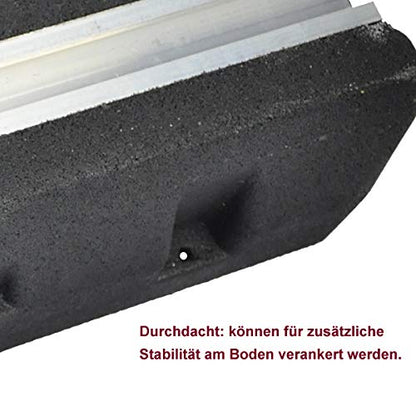 2 x 450 mm universal bracket for ceiling and floor for split air conditioners and heat pumps