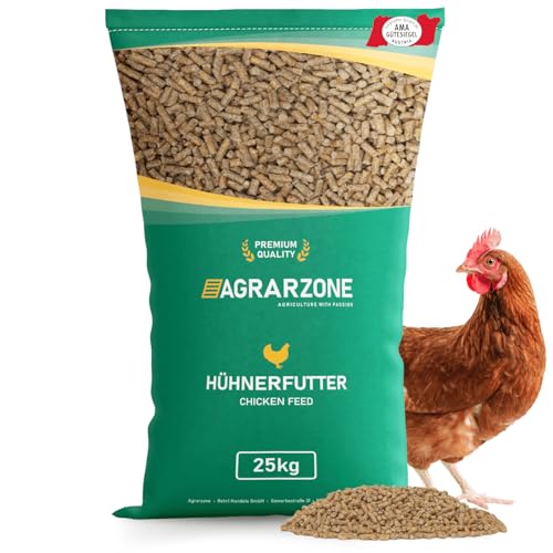 Agricultural zone chicken feed against mites pellets 25 kg - Austrian chicken feed pellets - Effective protection against mites - 100% GMO-free with AMA quality seal.