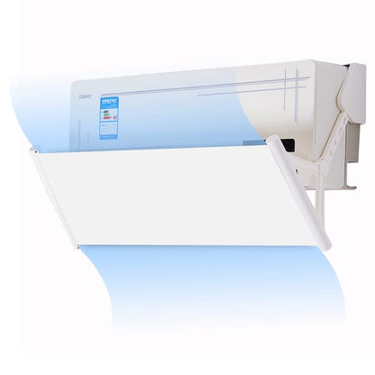 ABCCC Air Conditioner Deflector, 180 degrees adjustable, to prevent direct blowing (white)