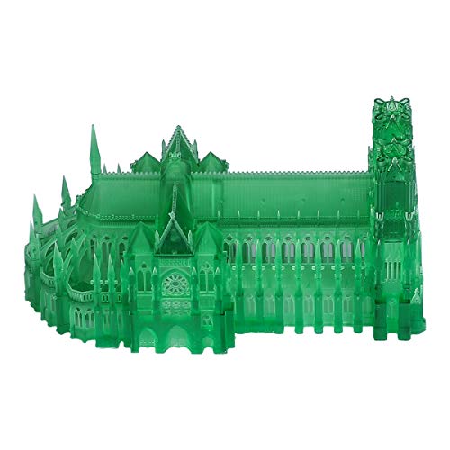 ELEGOO Water Washable 3D Printer Resin LCD UV Curing Resin 405nm Photopolymer Resin for LCD 3D Printing Clear Green 500g