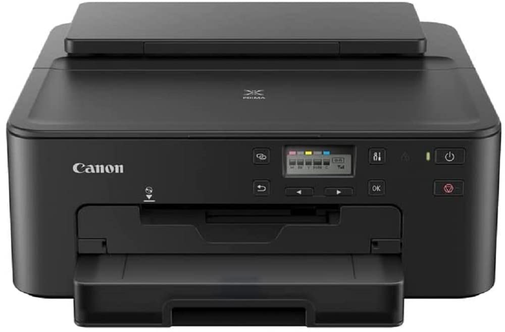 Canon PIXMA TS705a printer inkjet A4 (WLAN, LAN, 5 separate inks, automatic duplex printing, 2 paper trays, paper cassette 250 sheets, Apple AirPrint), black, standard