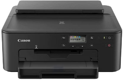 Canon PIXMA TS705a printer inkjet A4 (WLAN, LAN, 5 separate inks, automatic duplex printing, 2 paper trays, paper cassette 250 sheets, Apple AirPrint), black, standard