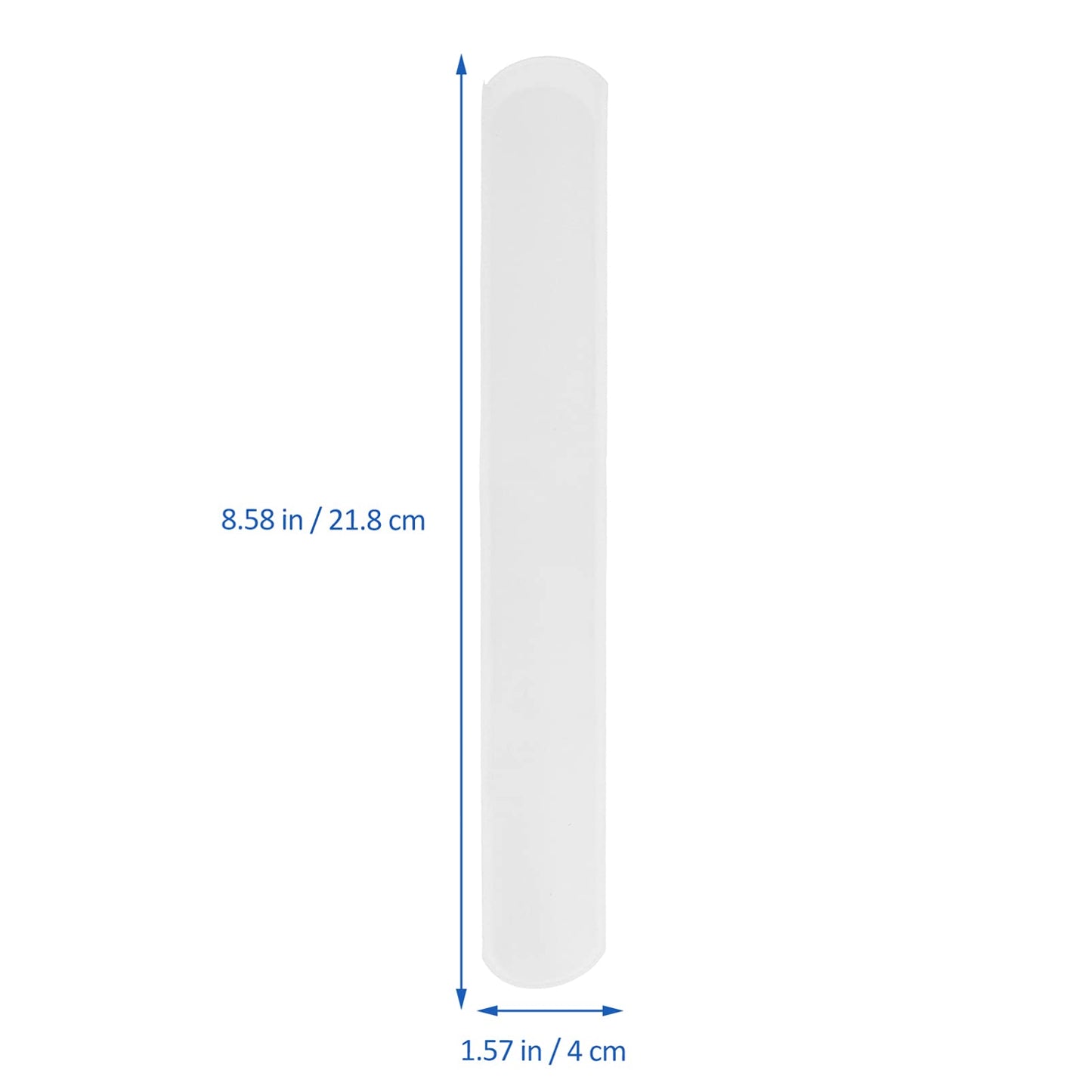 TOYANDONA 100pcs Slap Bracelets Painting for Girls Creative White Party Bracelets for Birthday Parties and Craft Activities