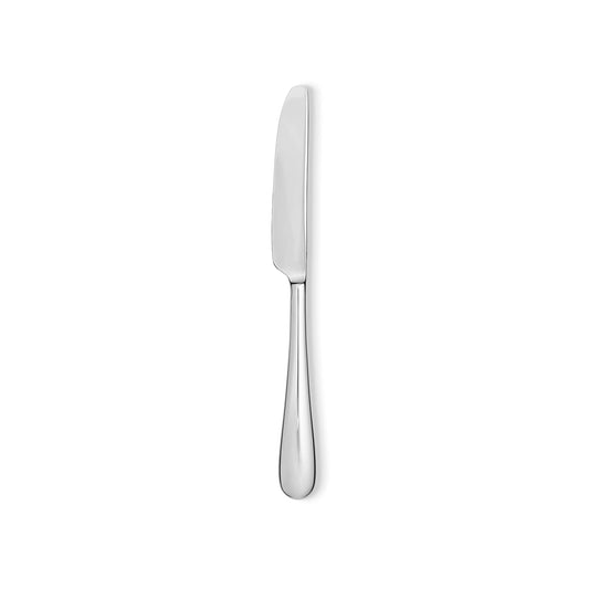Alessi 5180/3M Nuovo Milano 6 Piece Table Knife Set/Block, polished stainless steel, 9"