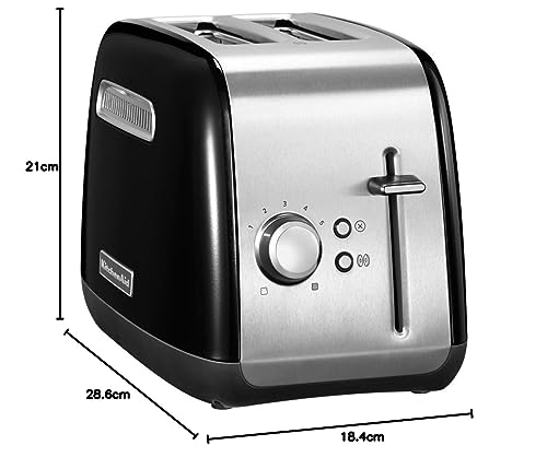 KitchenAid CLASSIC 2-Slice Toaster, 1.8 kg, black