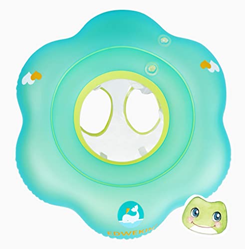 EDWEKIN® Baby Swim Ring, Adjustable Swim Aid, Swim Seat for Toddlers, Baby Float, Kids Swim Ring from 6 months to 2 years (S)