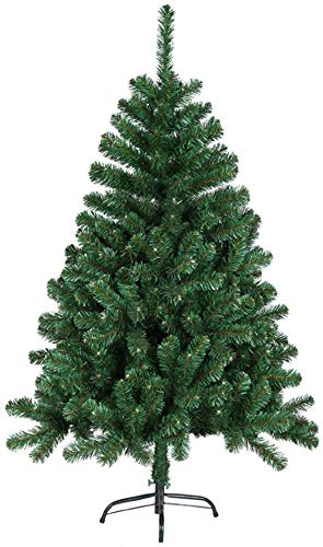 Artificial Christmas tree 210cm Artificial Christmas tree decoration Green PVC with metal stand Christmas decoration