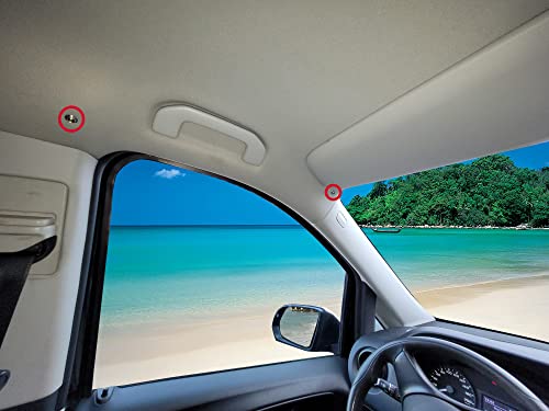 BREMER SEAT COVERS Blackout windshield curtains compatible with Opel Combo D from 2011-2018 Sun protection Camping Camper accessories Curtains Curtain Privacy