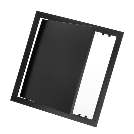 30x30 cm access panel - service hatch for inspection and covering - 300x300mm access door - inspection door access door maintenance hatch - ABS plastic Anthracite