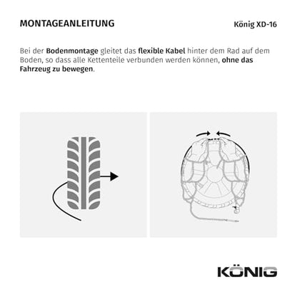 KING XD-16 220 - snow chains