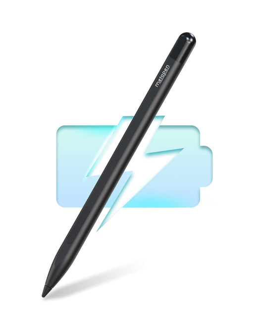 Metapen M1 Stylus for Surface, 1024 pressure levels, USB-C charging (300 hours battery life), Built-in dual magnets, Tablet Pen compatible with Surface Pro X/8/7/6/5/4/3, Surface 3, Surface Duo/Surface Duo 2.