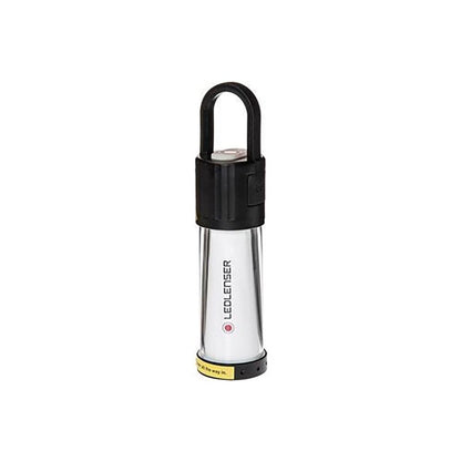 Ledlenser ML6 Warm Light LED Lantern, 750 lumens, up to 200 hours runtime, rechargeable with battery, glare-free light, power bank, with red light function, magnet, outdoor, camping, black.
