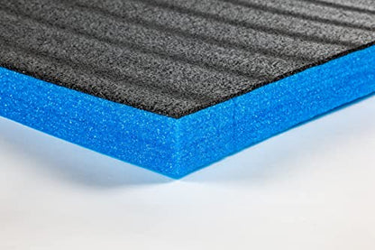 TYGR Multilayer Foam 600x600x50 blue for tools, camera & more | Easy customization | Tool insert | Case insert | Kaizen