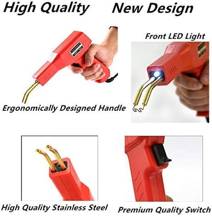 150W Plastic Welding Machine Car Bumper Repair Set Auto Bumper Repair Machine, 800pcs Hot Stapler Welding Repair Machine Repair Kit for Car Bumper/Parts