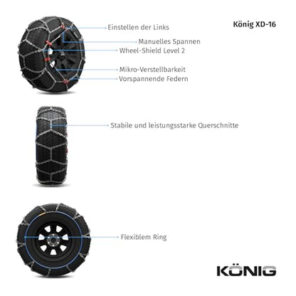 KING XD-16 220 - snow chains