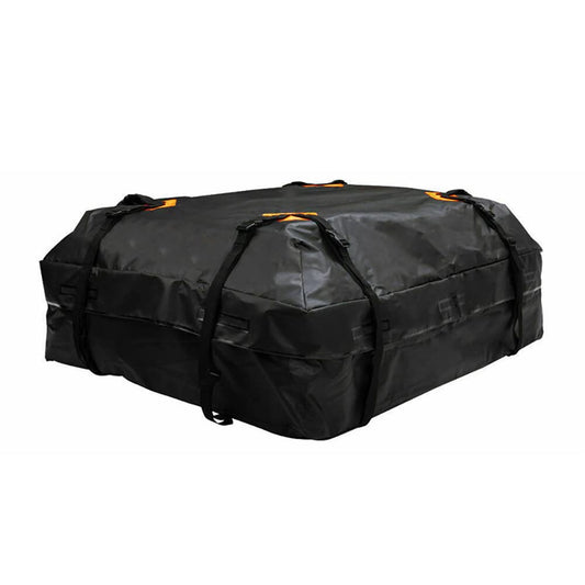 Roof box car, MoreChioce 425L car roof bag 420D Oxford fabric rooftop cargo box foldable roof bag waterproof luggage carrier storage bag with 8 durable straps, without anti-slip mat