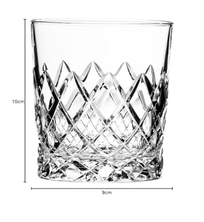 ARNSTADT CRYSTAL Whisky Glass Venice clear (9 cm) Crystal glass mouth-blown · hand-cut · Handmade in Germany