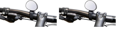 ZEFAL SPY 15 Bike Rearview Mirror - 15 cm2, grey (Pack of 2)