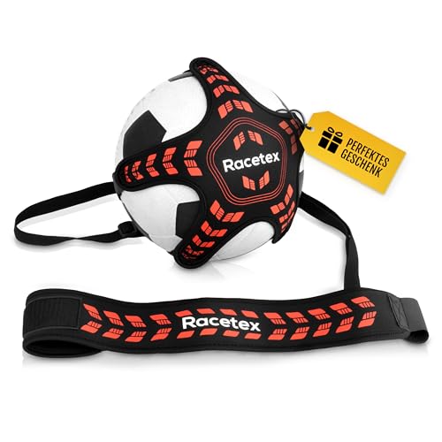 Racetex soccer trainer with cord [ADJUSTABLE LENGTH] - The perfect training tool for soccer players - Soccer trainer accessory for club players - Soccer training belt gift idea