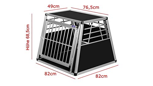 Alpuna dog crate N8 > 82x82x68.5cm emergency exit