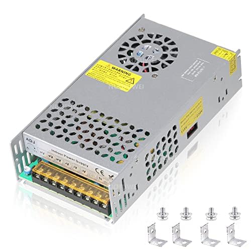 Transformer DC 24V 20A 480W Power Supply Switching Power Supply 230V AC to DC Power Supply 24Volt 20A Transformer Industrial Adapter for LED strip light CCTV camera Radio SMPS 110V/220V (2023 Upgraded)