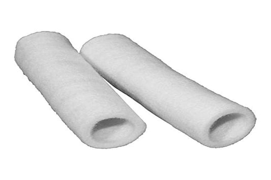 Greenbeck replacement filters for water filter FS 1" 2 pack (50 µm without protective bell) *** (filter sleeve fleece filter fine filter home water filter candle filter replacement candle filter)