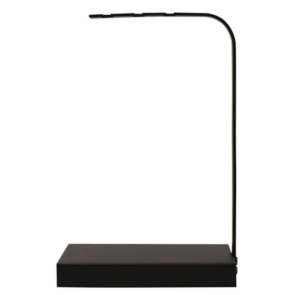 JVL Belmont modern fireplace tool set, Steel, black, 23 x 15 x 45 cm, 3 pieces