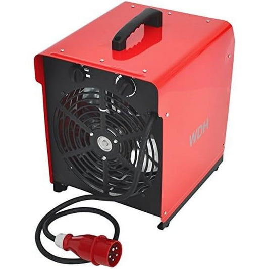 Aktobis electric heater WDH-BGP09 (9 kW / 16 A) - construction heater.
