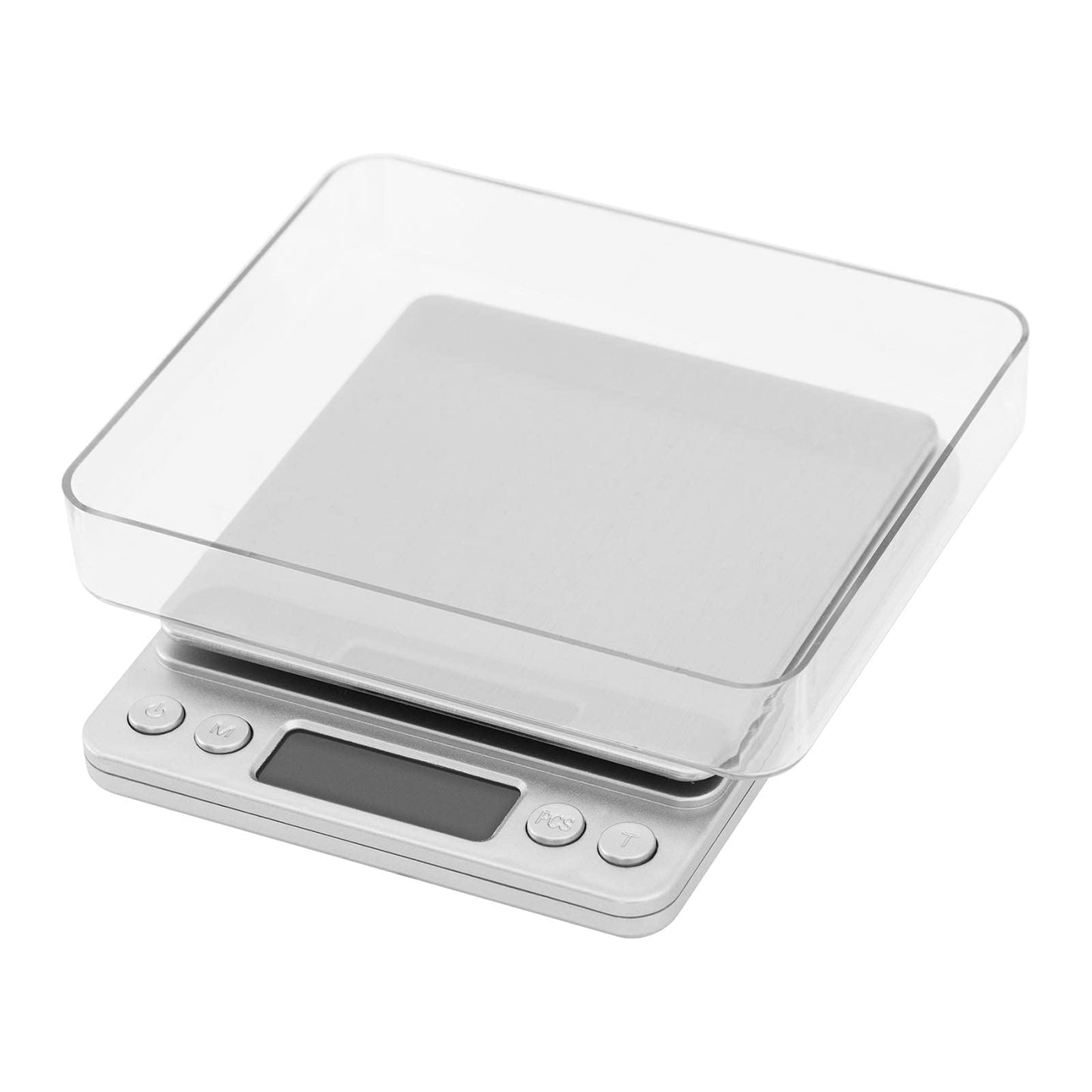 Steinberg Systems SBS-TW-500/10 digital kitchen scale 500 g / 0.01 g table scale electronic precision scale incl. 2 weighing pans