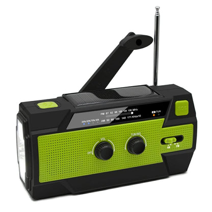 Villageboom crank radio solar power and light | Emergency radio | A product with social impact. Enhance your camping experience while also supporting women's groups in Africa!